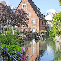 Historische Altstadt von Colmar Frankreich